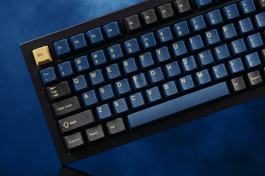 Drop + RedSuns GMK Blue Samurai Custom Keycap Set