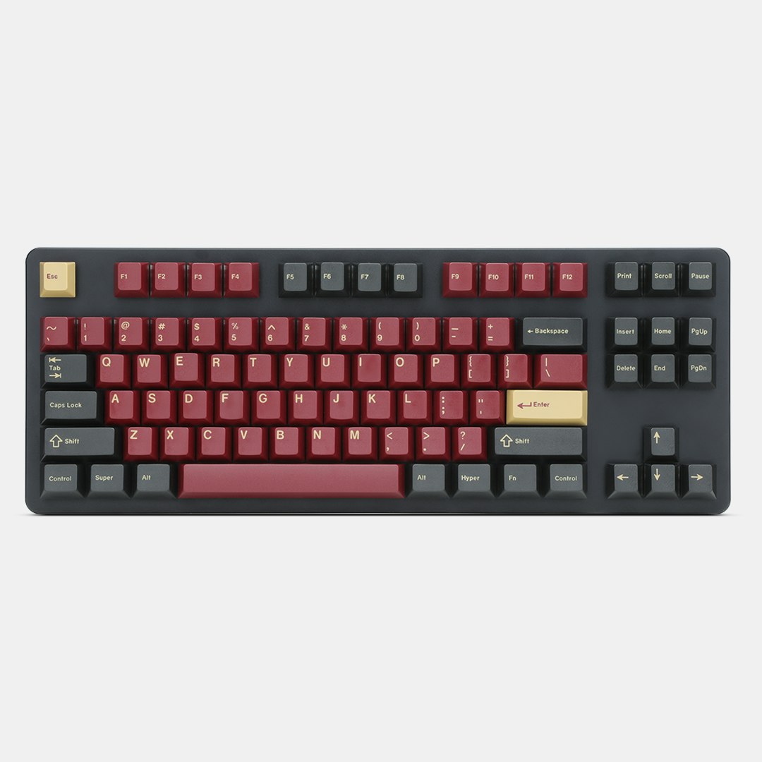 

Drop + RedSuns GMK Red Samurai Custom Keycap Set