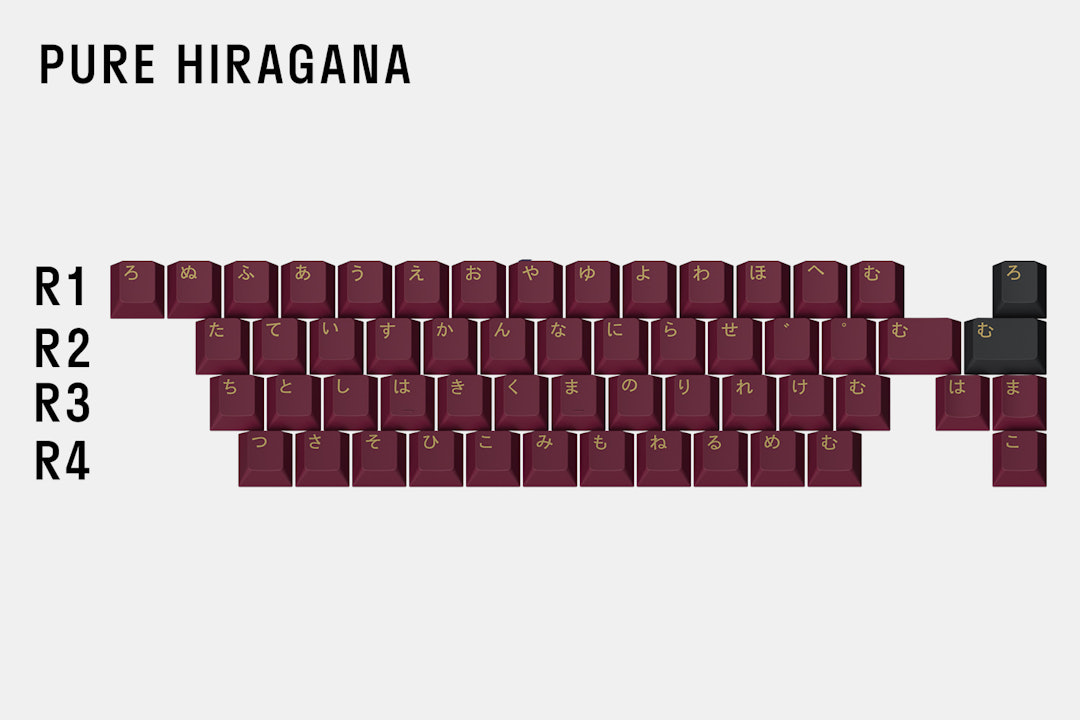 Drop + RedSuns GMK Red Samurai Custom Keycap Set