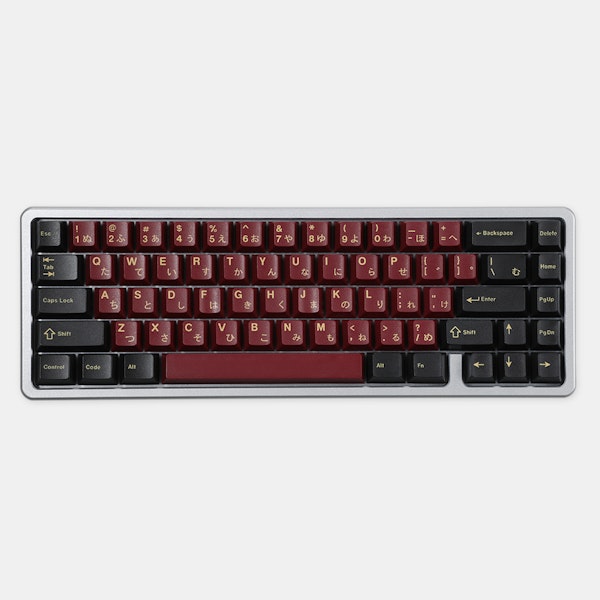 Drop + RedSuns GMK Red Samurai Keycap Set | Doubleshot ABS