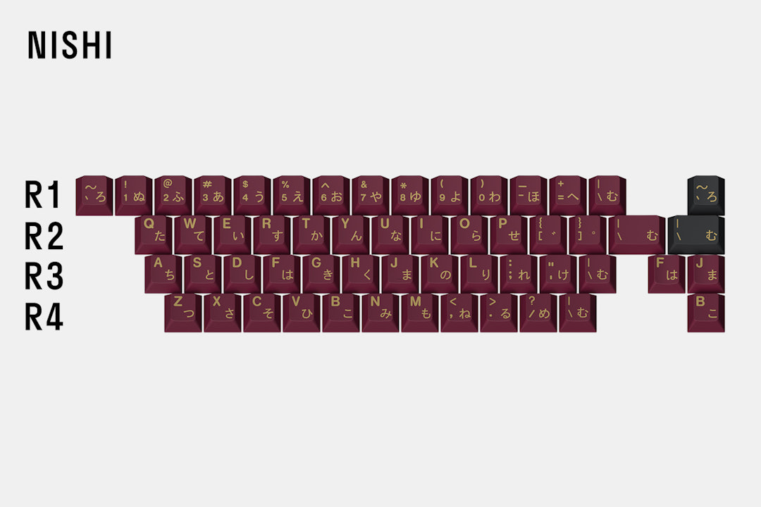 Drop + RedSuns GMK Red Samurai Custom Keycap Set