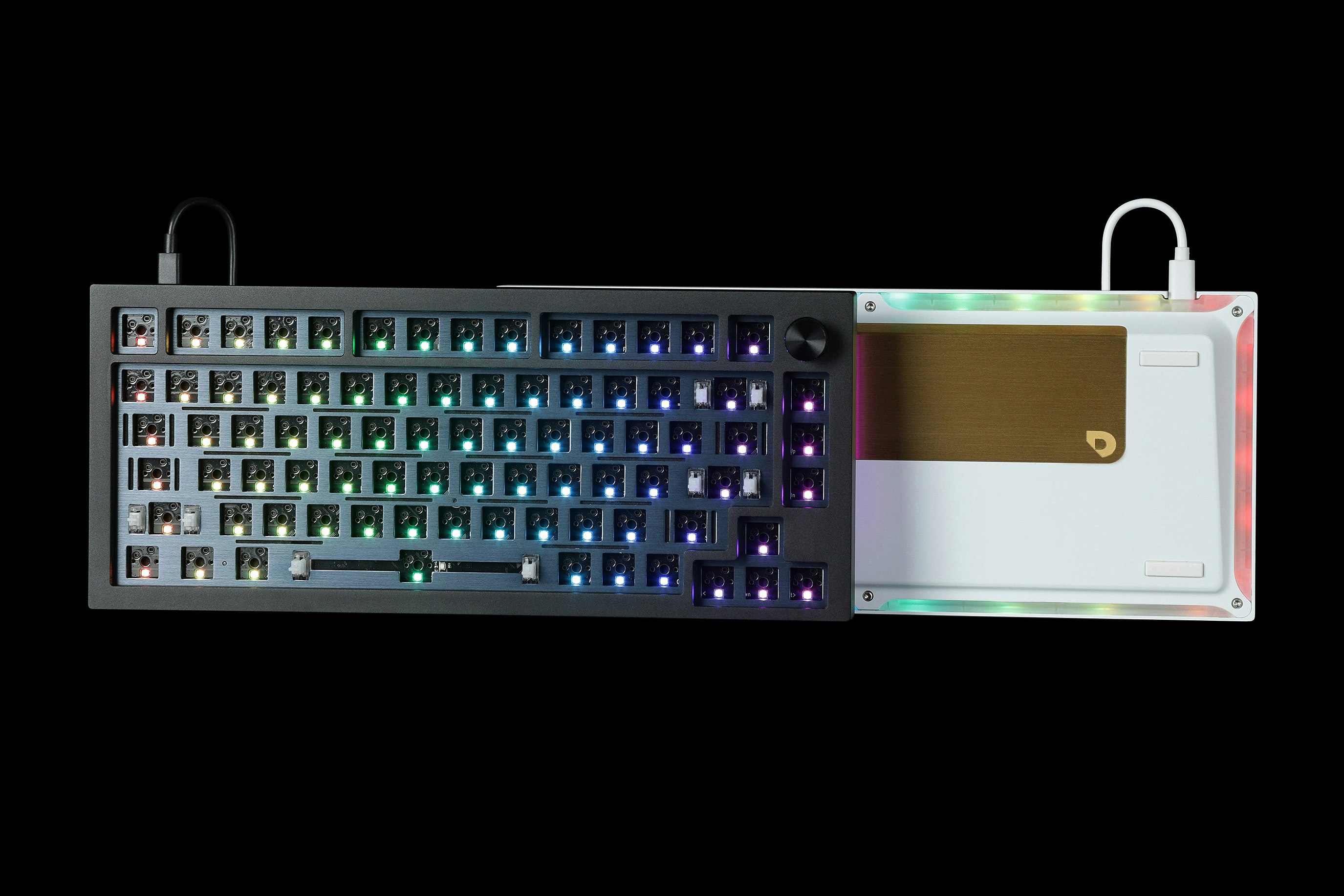 Drop SENSE75 Barebones Mechanical Keyboard Polar 75 Keyboards DIY Keyboard Kits