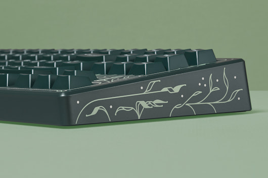 Drop Signature Series Emerald Garden Keyboard
