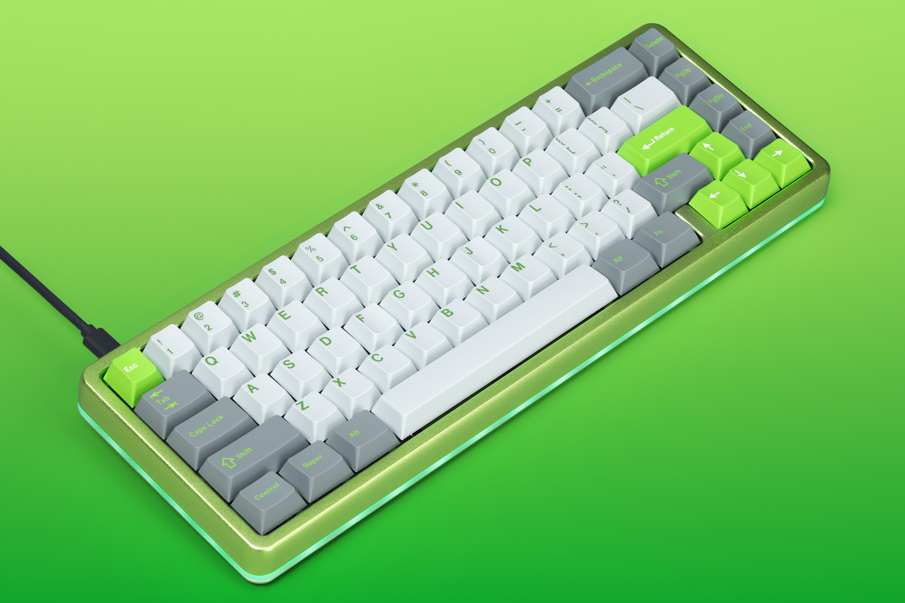 Drop Signature Series Key Lime Keyboard Mechanical Keyboards Custom