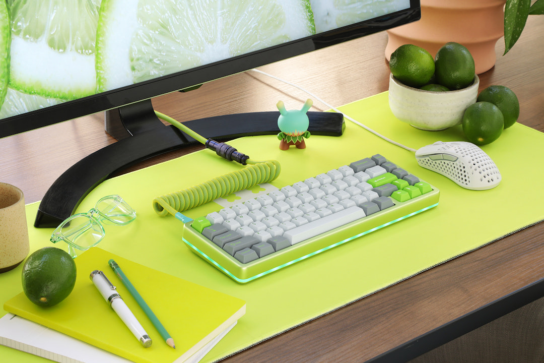 Drop Signature Series Key Lime Keyboard