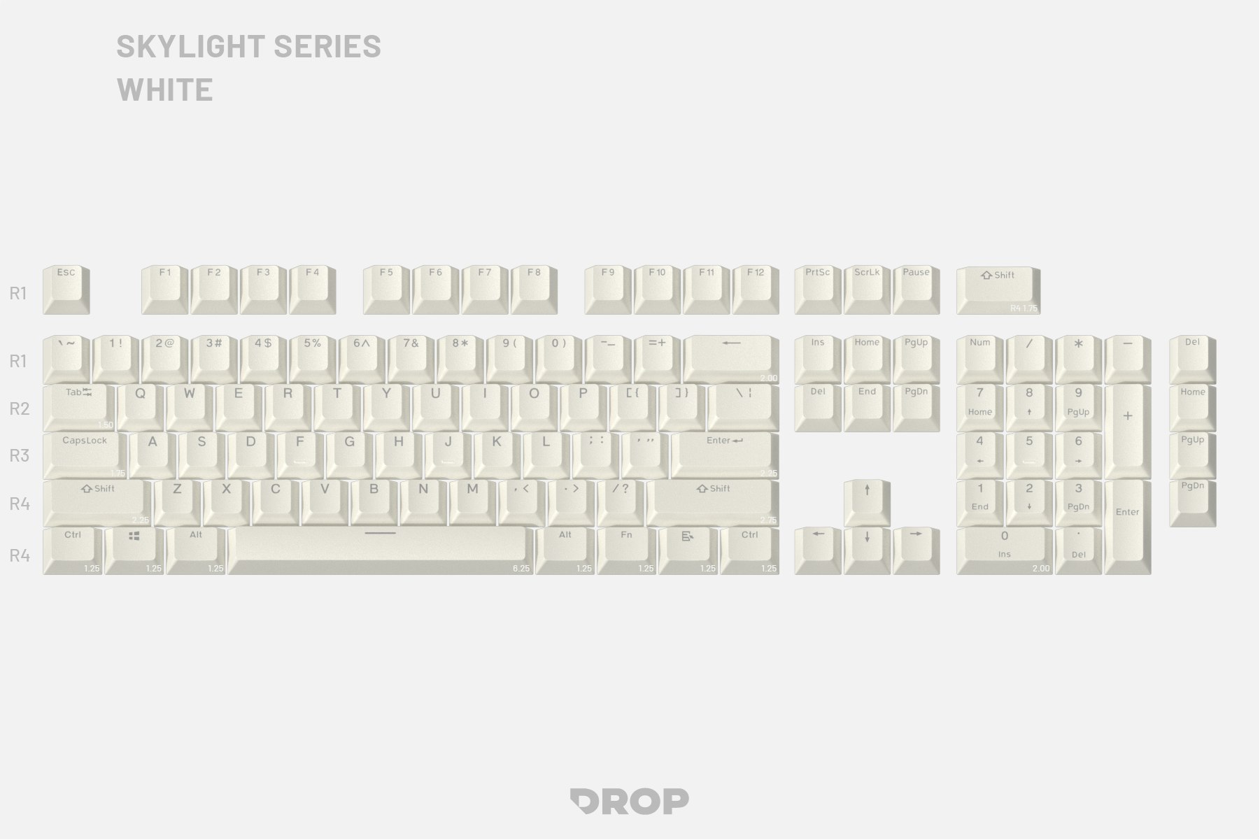 drop skylight series keycap set