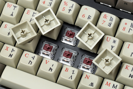 Drop + The Lord of the Rings™ MT3 Dwarvish Keycap Set