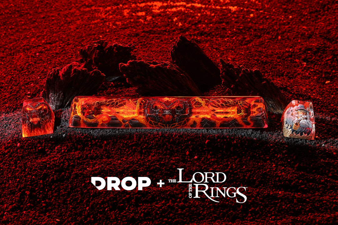 Drop + The Lord of the Rings™ Balrog and Mithrandir Artisan Keycap and Spacebar