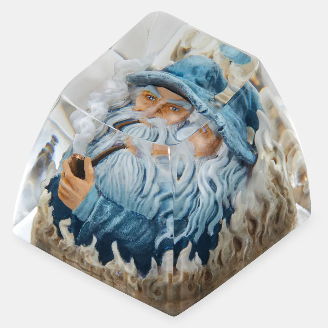 Drop + The Lord of the Rings Balrog and Mithrandir Artisan Keycap and Spacebar - Mithrandir