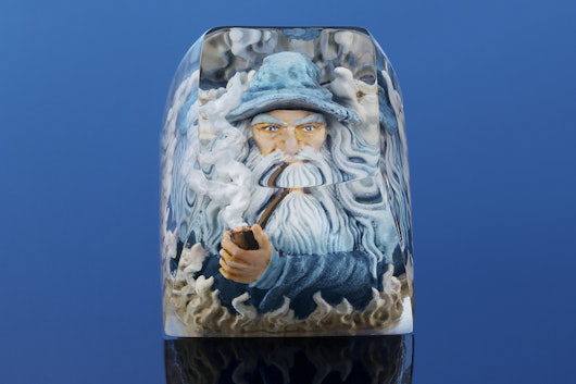 Drop + The Lord of the Rings™ Balrog and Mithrandir Artisan Keycap and Spacebar