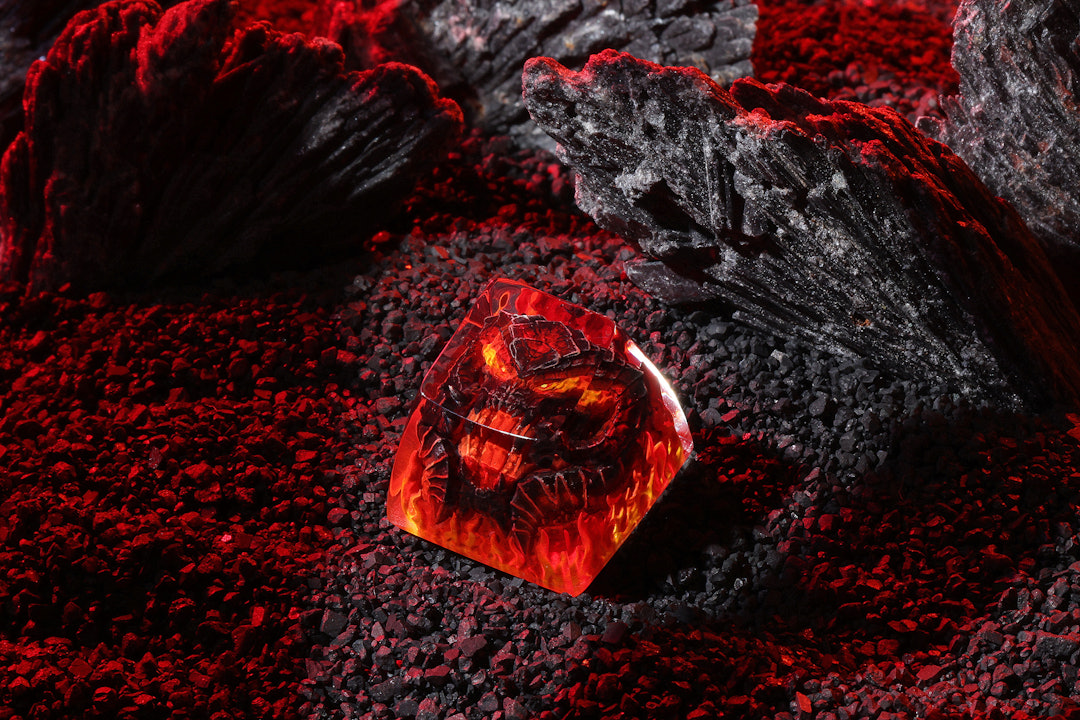 Drop + The Lord of the Rings™ Balrog and Mithrandir Artisan Keycap and Spacebar