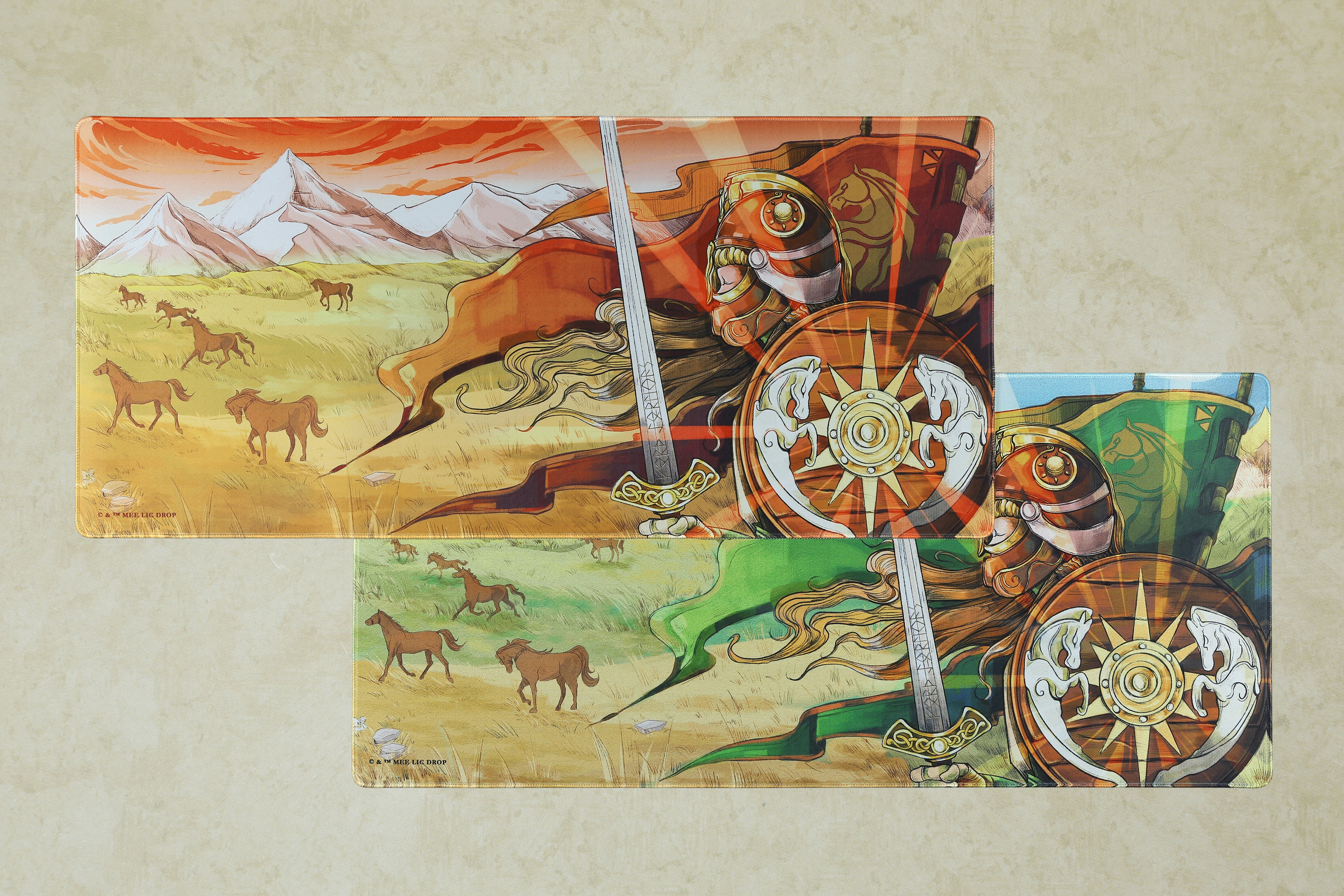 Drop + The Lord of the Rings™ Rohirrim™ Desk Mat