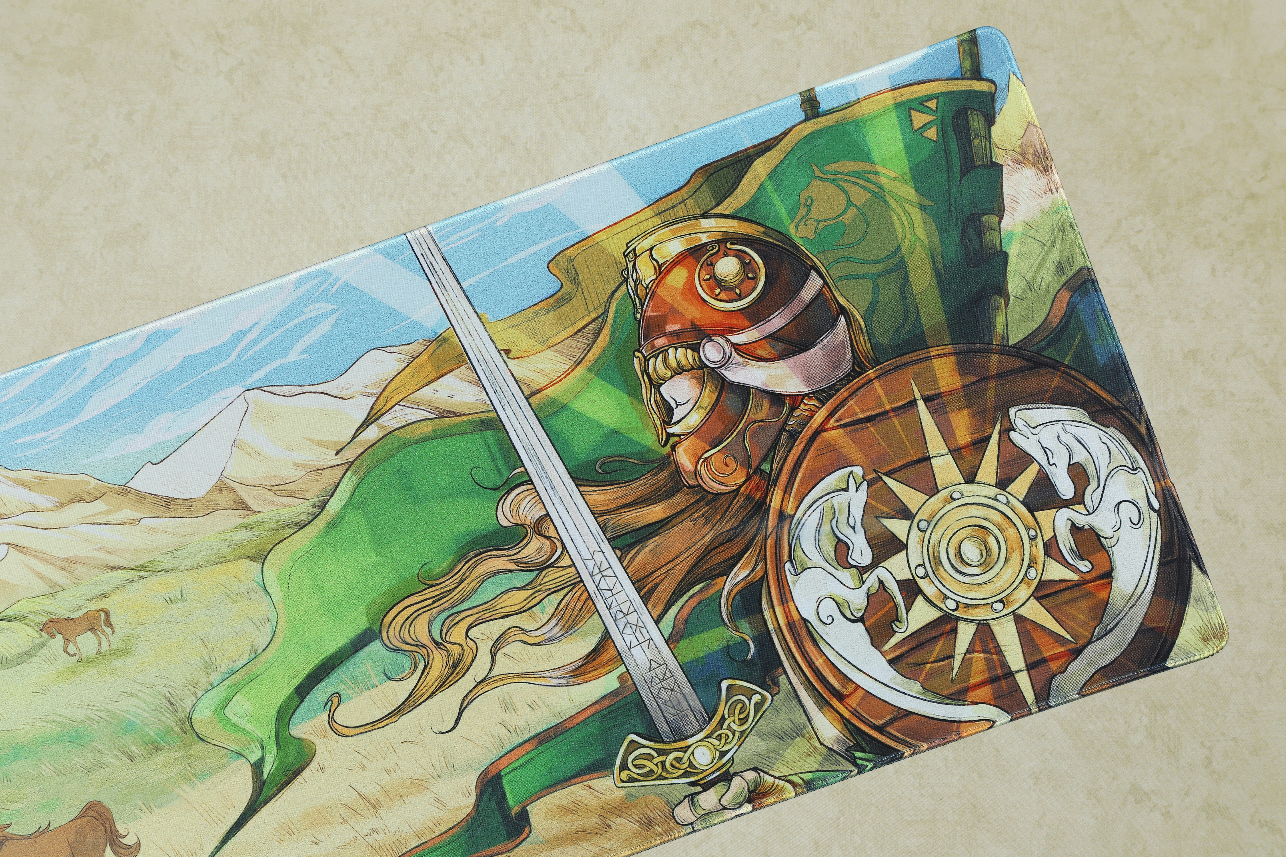 Drop + The Lord of the Rings™ Rohirrim™ Desk Mat