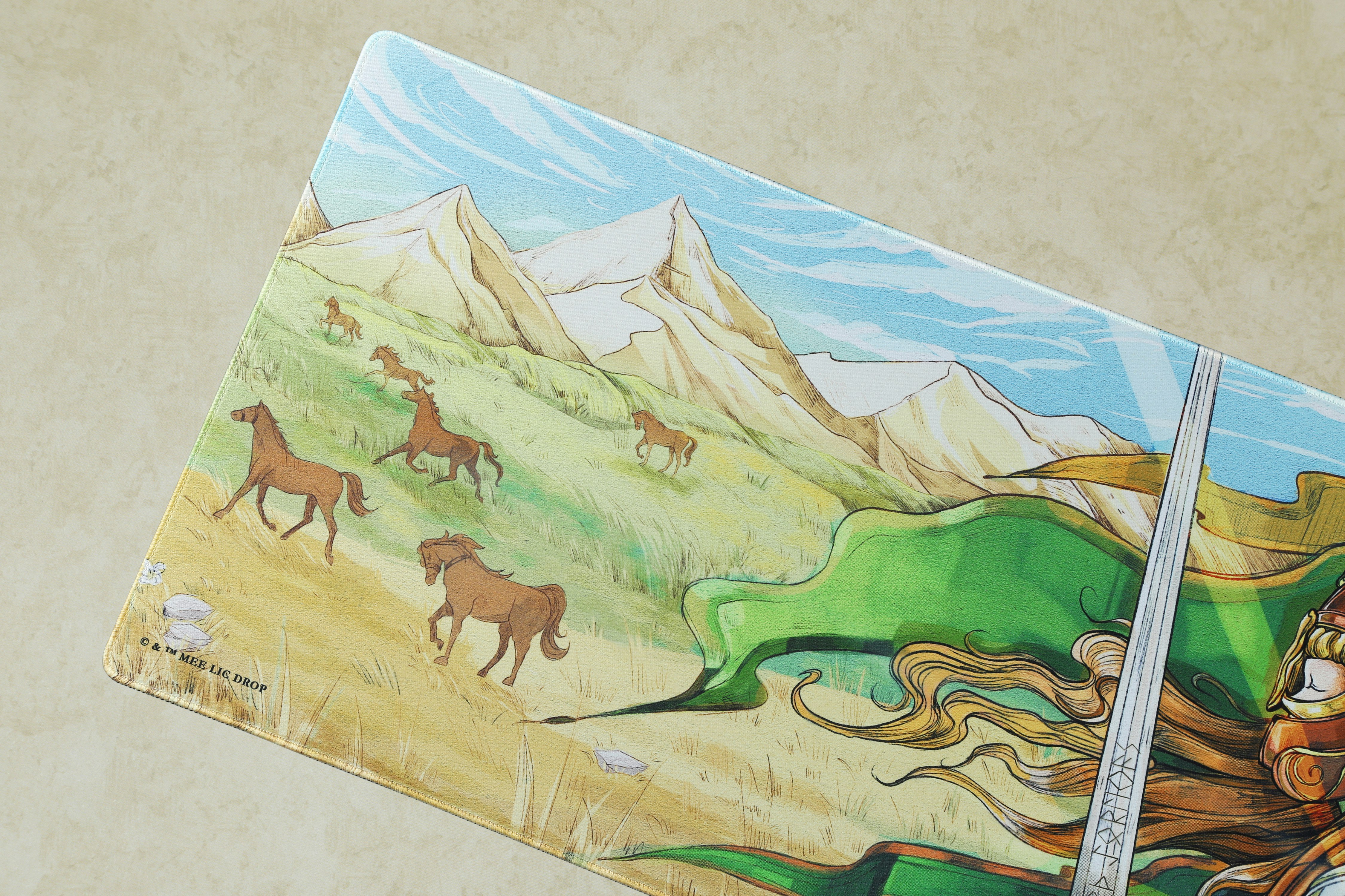 Drop + The Lord of the Rings™ Rohirrim™ Desk Mat
