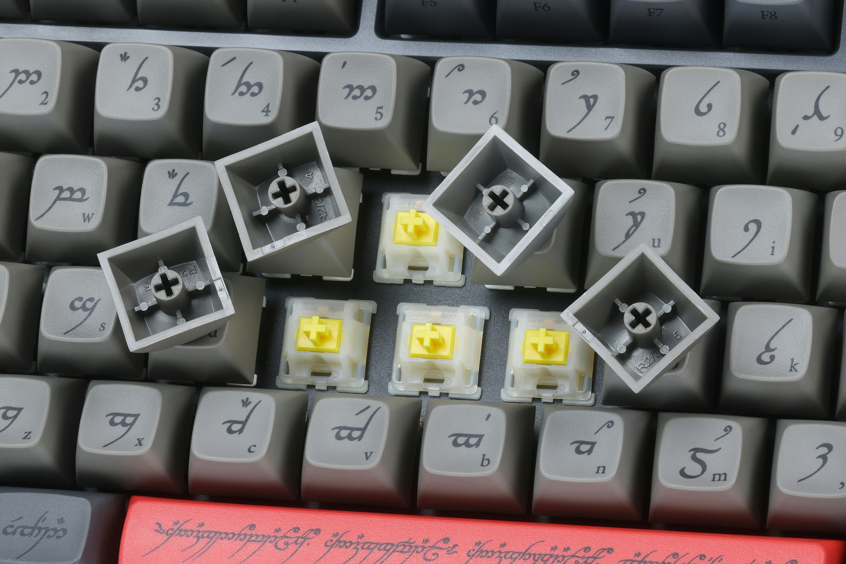 Drop + The Lord of the Rings™ Black Speech™ CSTM80 Keyboard