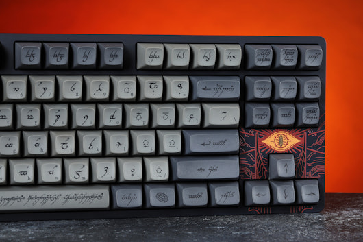 Drop + The Lord of the Rings Black Speech Keyboard