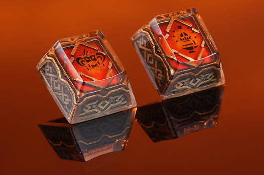 Drop + The Lord of the Rings™ Into the Fire Artisan Keycap