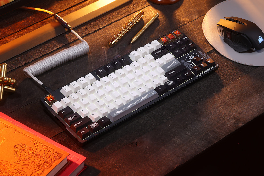 Drop + The Lord of the Rings™ Into the Fire Artisan Keycap