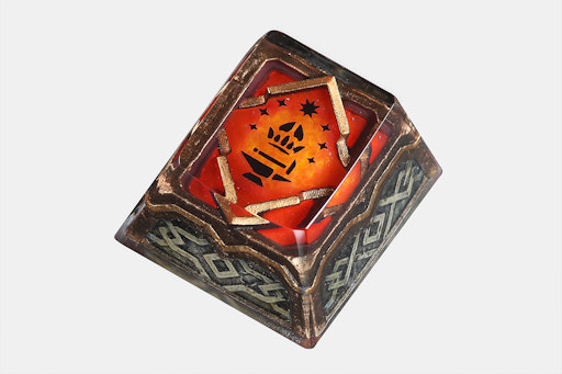 Drop + The Lord of the Rings™ Into the Fire Artisan Keycap