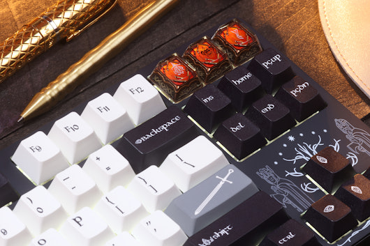 Drop + The Lord of the Rings™ Into the Fire Artisan Keycap