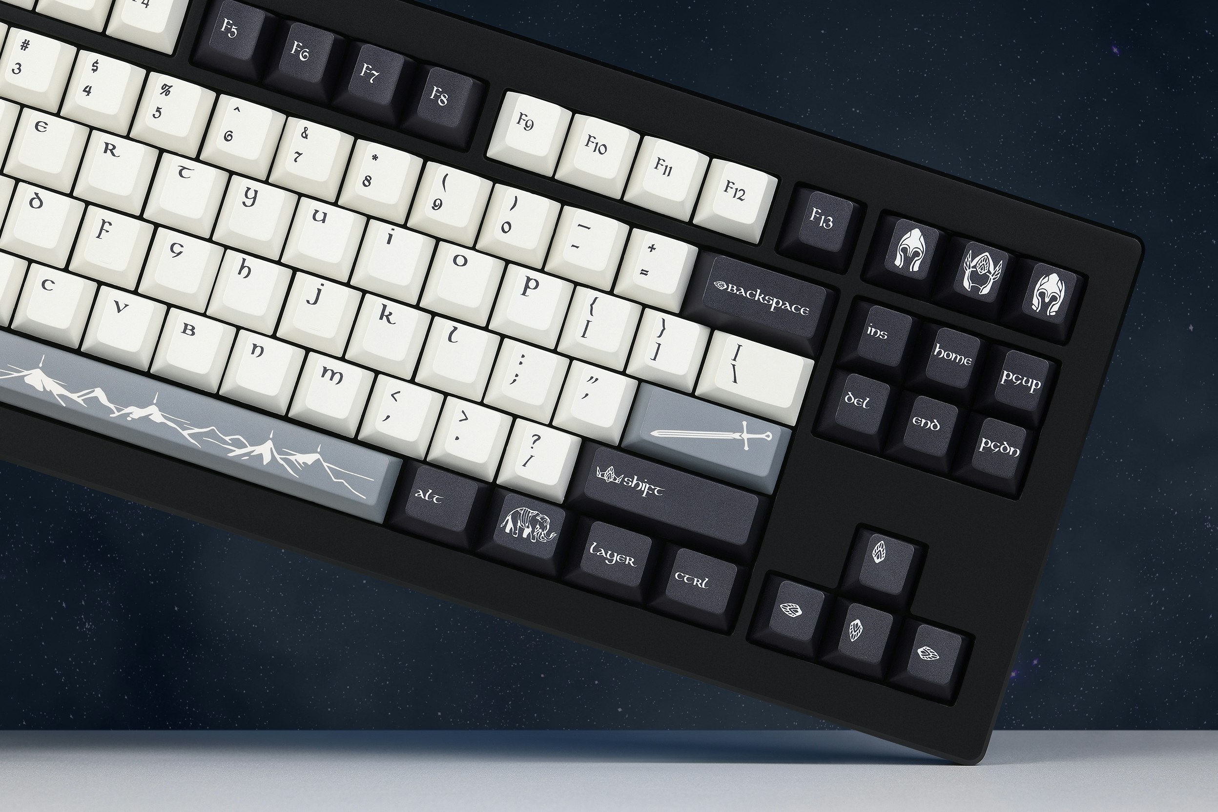 Drop + The Lord of the Rings™ DCD Gondor™ Keycap Set