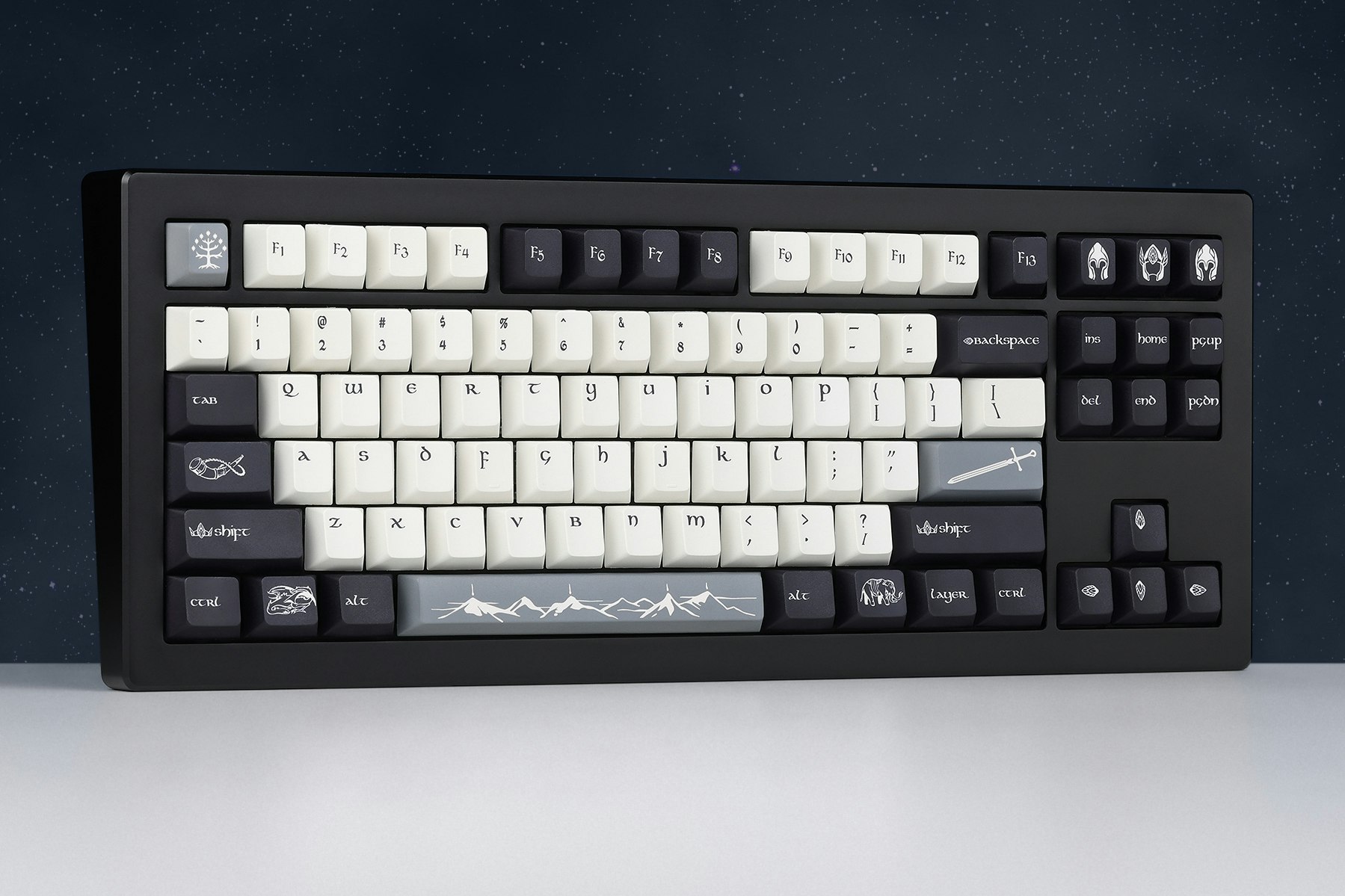 Drop + The Lord of the Rings™ DCD Gondor™ Keycap Set