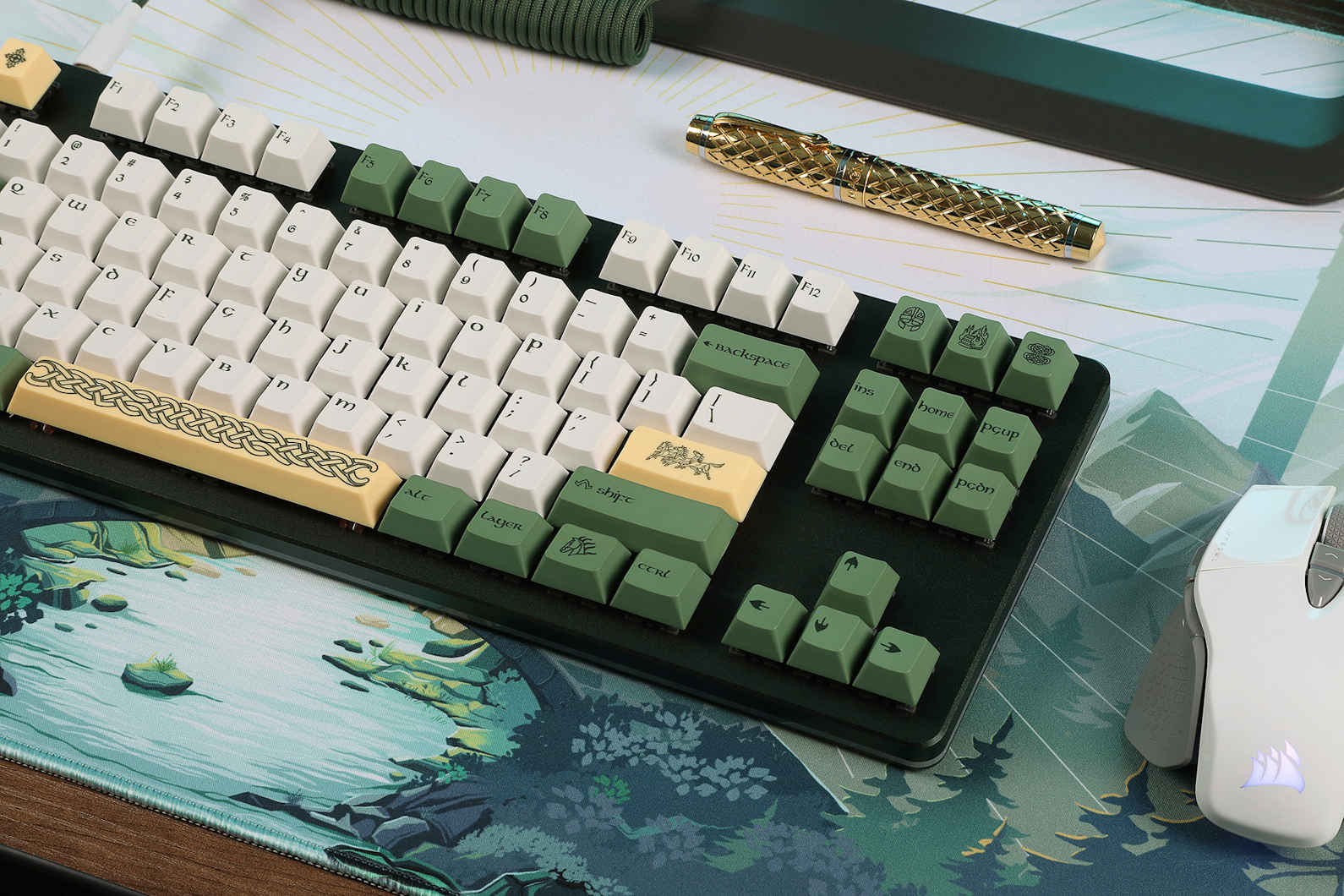 Drop + The Lord of the Rings™ DCD Rohan™ Keycap Set | Mechanical ...