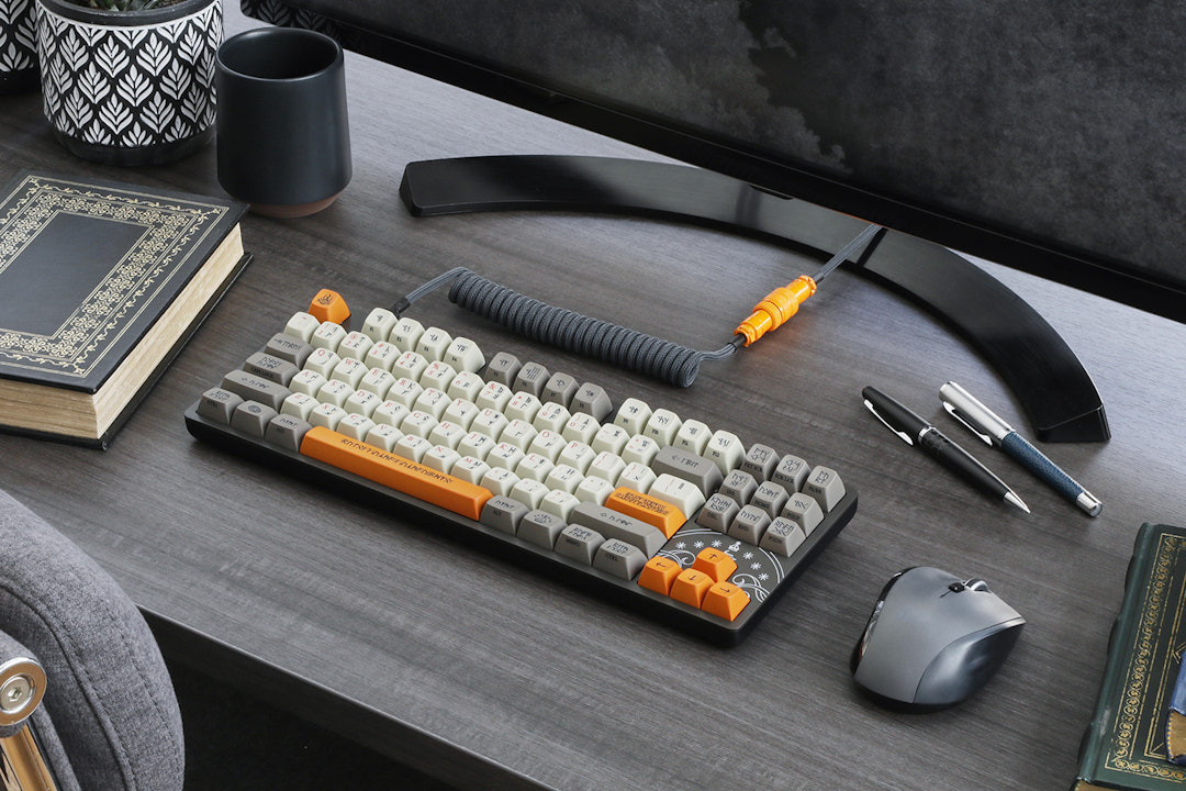 Drop + The Lord of the Rings™ Dwarven Keyboard