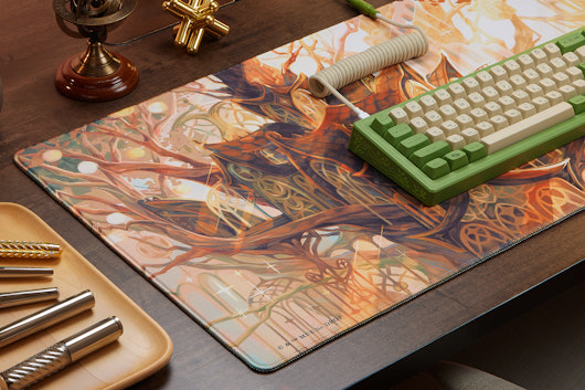 Drop + The Lord of the Rings™ Lothlórien™ Desk Mat