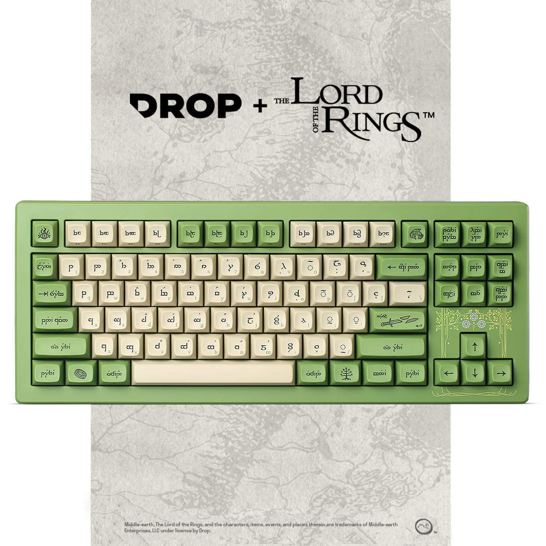 HammerWorks CRP Round 6 PBT Keycap Set | Mechanical Keyboards