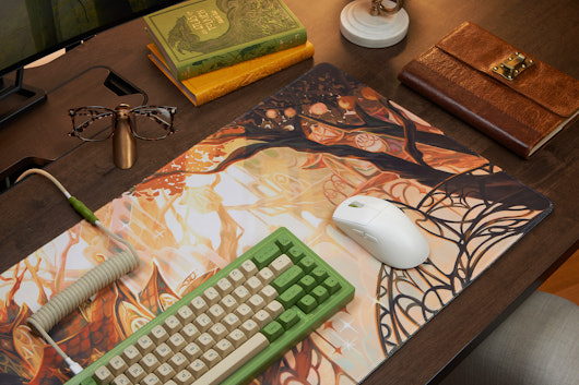Drop + The Lord of the Rings™ Lothlórien™ Desk Mat