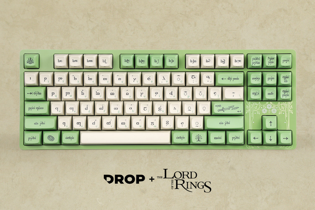 Drop + The Lord of the Rings™ Elven Keyboard
