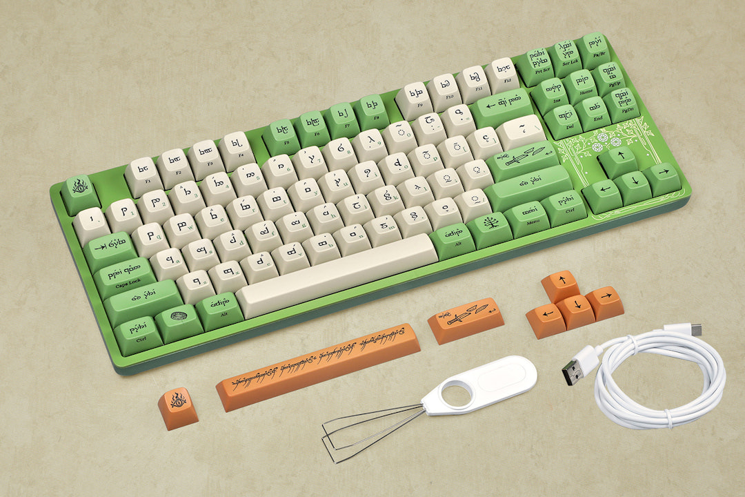 Drop + The Lord of the Rings™ Elven Keyboard