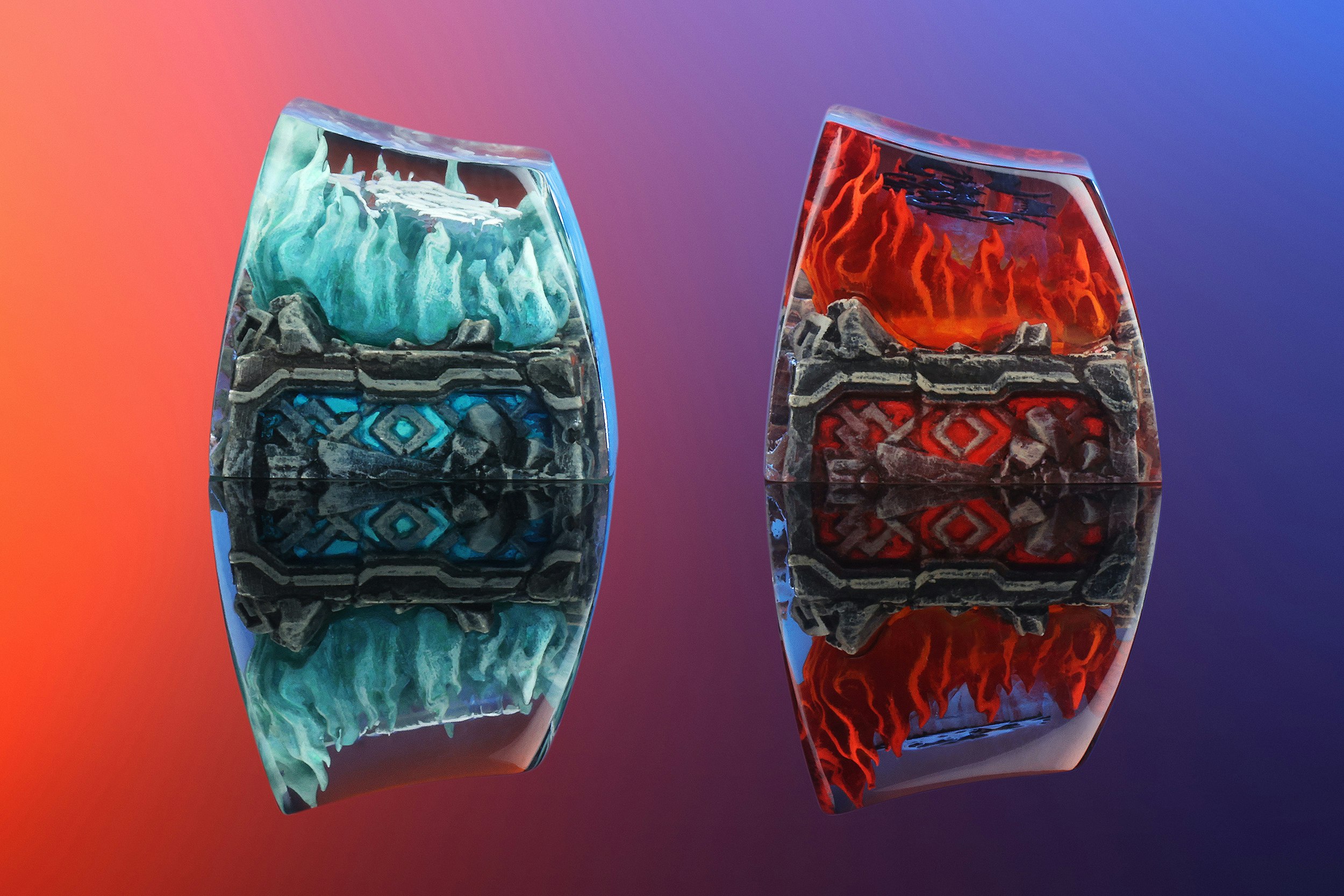 Drop + The Lord of the Rings™ Twin Flames Artisan Keycap