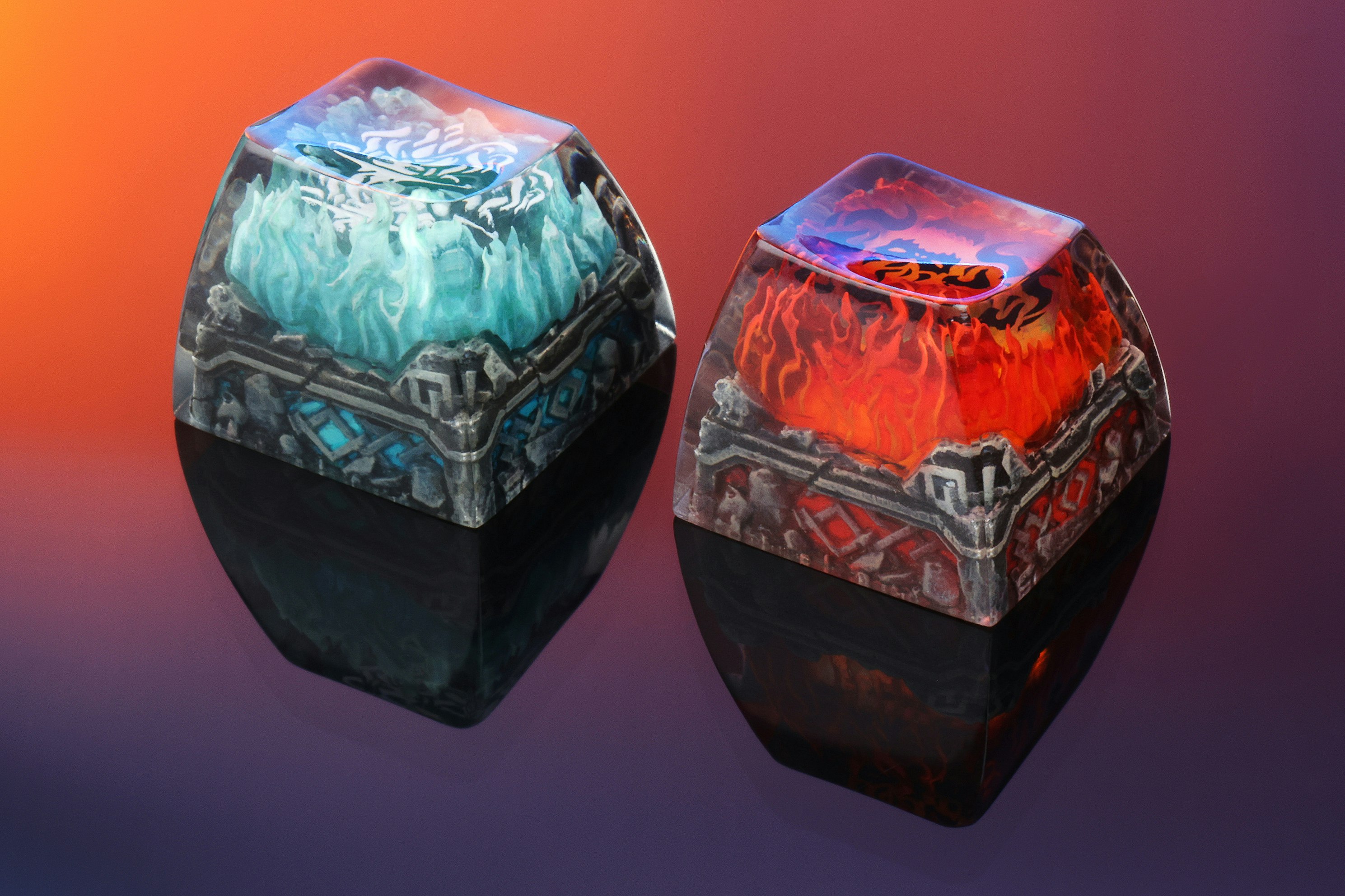 Drop + The Lord of the Rings™ Twin Flames Artisan Keycap