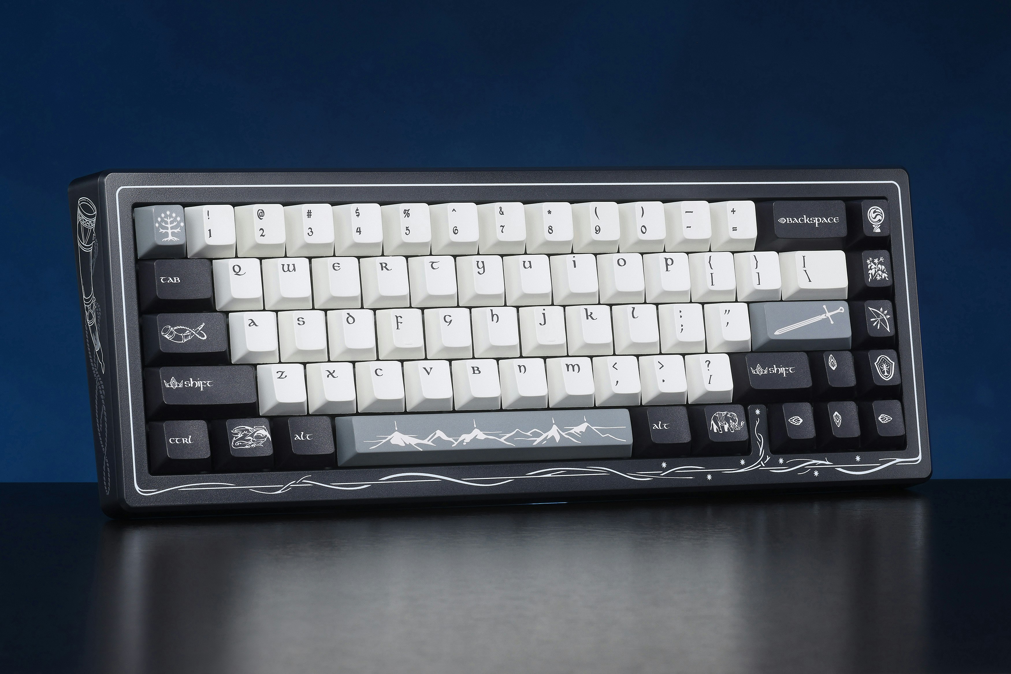 Drop + The Lord of the Rings™ Gondor™ CSTM65 Keyboard