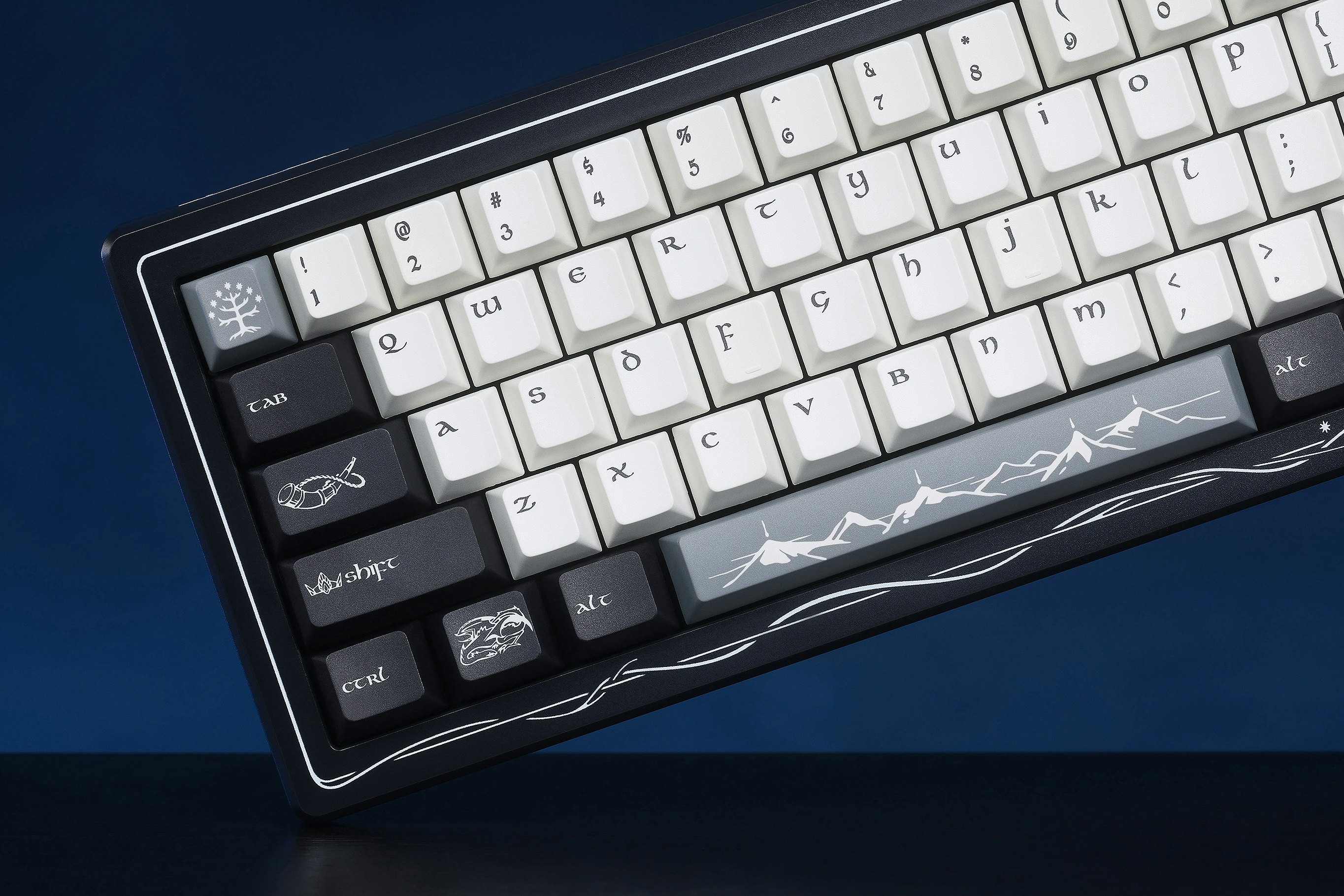 Drop + The Lord of the Rings™ Gondor™ CSTM65 Keyboard