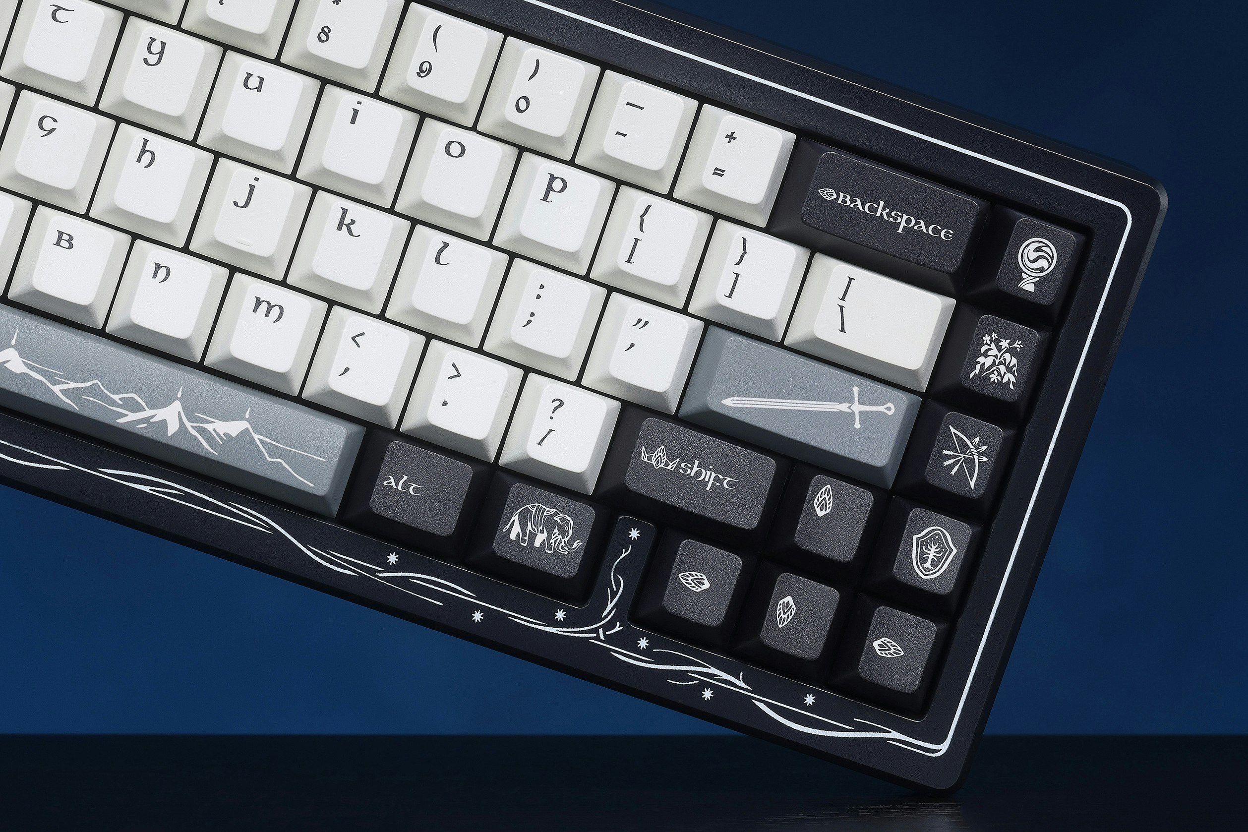 Drop + The Lord of the Rings™ Gondor™ CSTM65 Keyboard