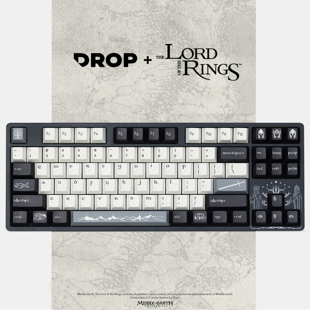 Drop + The Lord of the Rings™ Gondor™ Keyboard | Mechanical