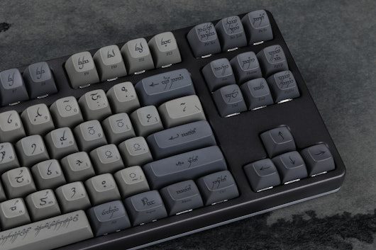 Drop + The Lord of the Rings™ MT3 Black Speech Keycap Set