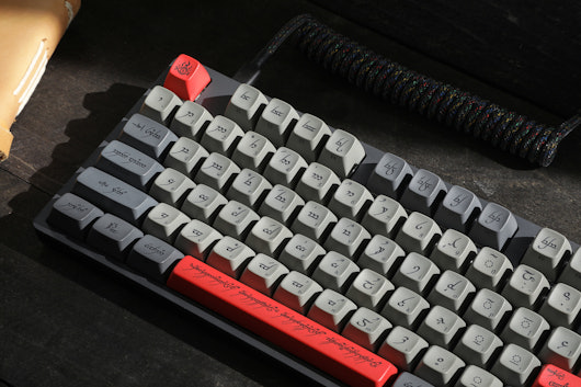 Drop + The Lord of the Rings™ MT3 Black Speech Keycap Set