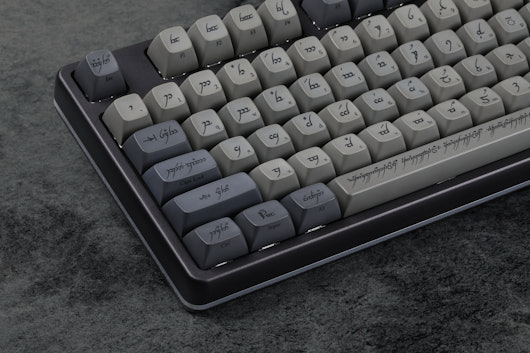 Drop + The Lord of the Rings™ MT3 Black Speech Keycap Set