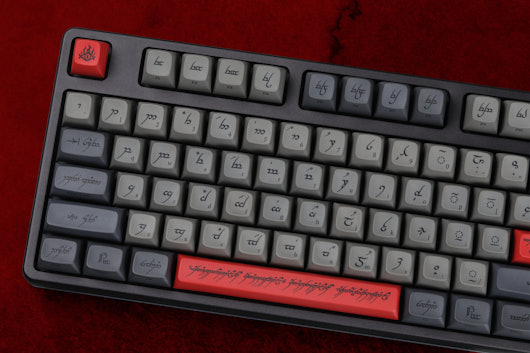 Drop + The Lord of the Rings™ MT3 Black Speech Keycap Set