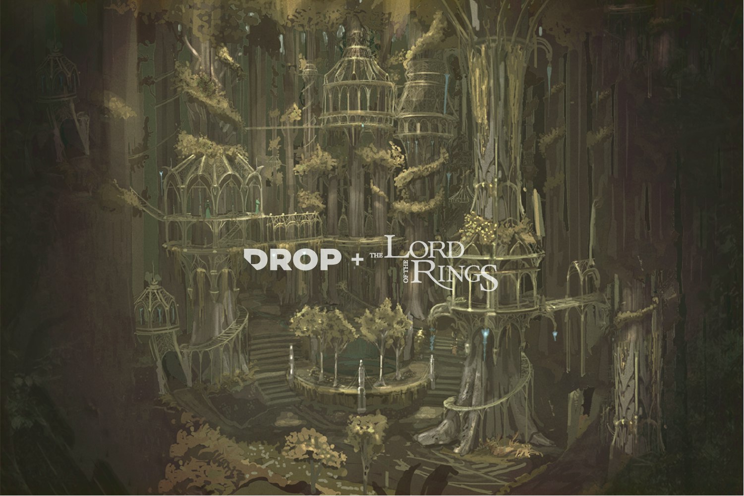 Drop + The Lord of the Rings MT3 Elvish Keycap Set