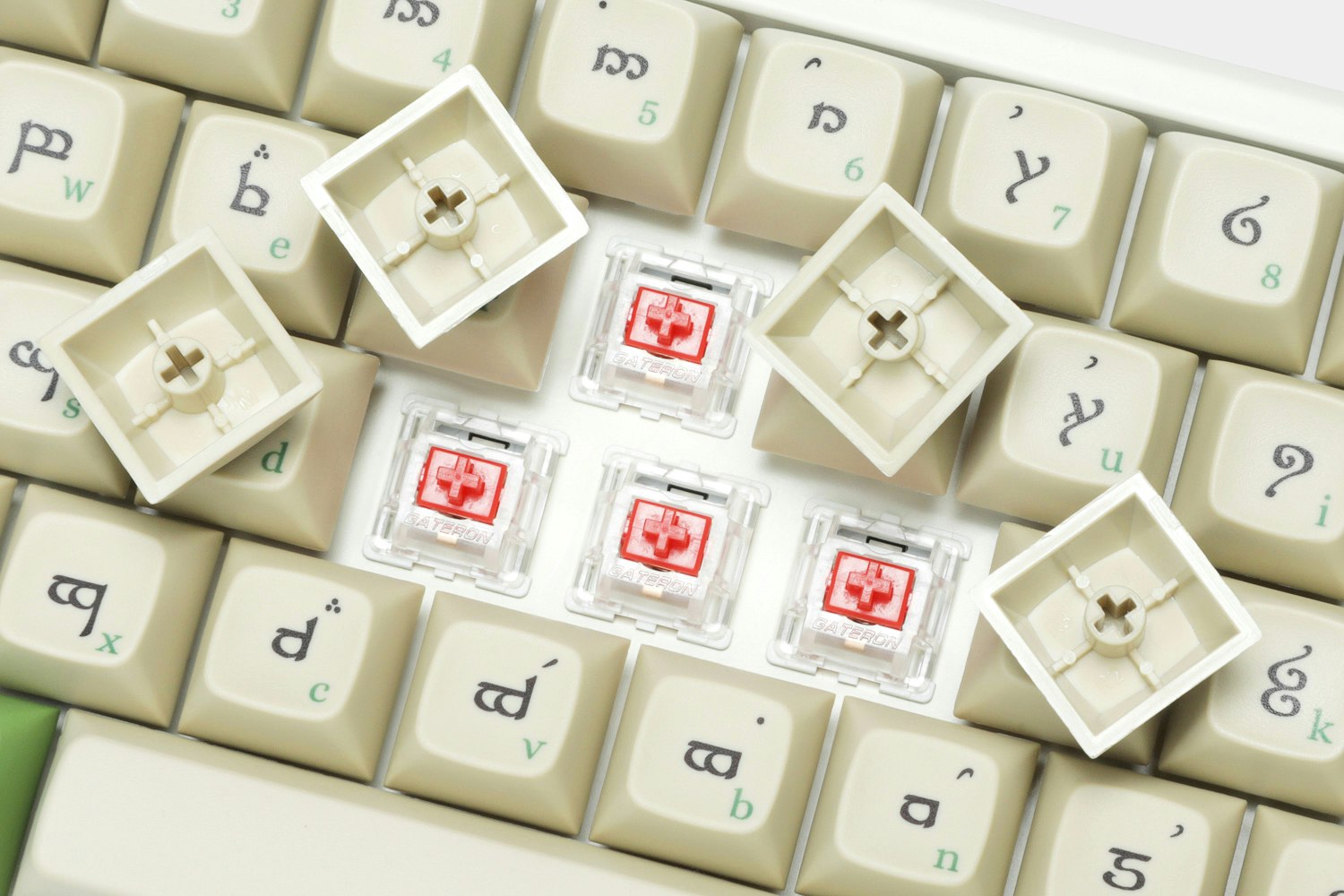 Drop + The Lord of the Rings MT3 Elvish Keycap Set