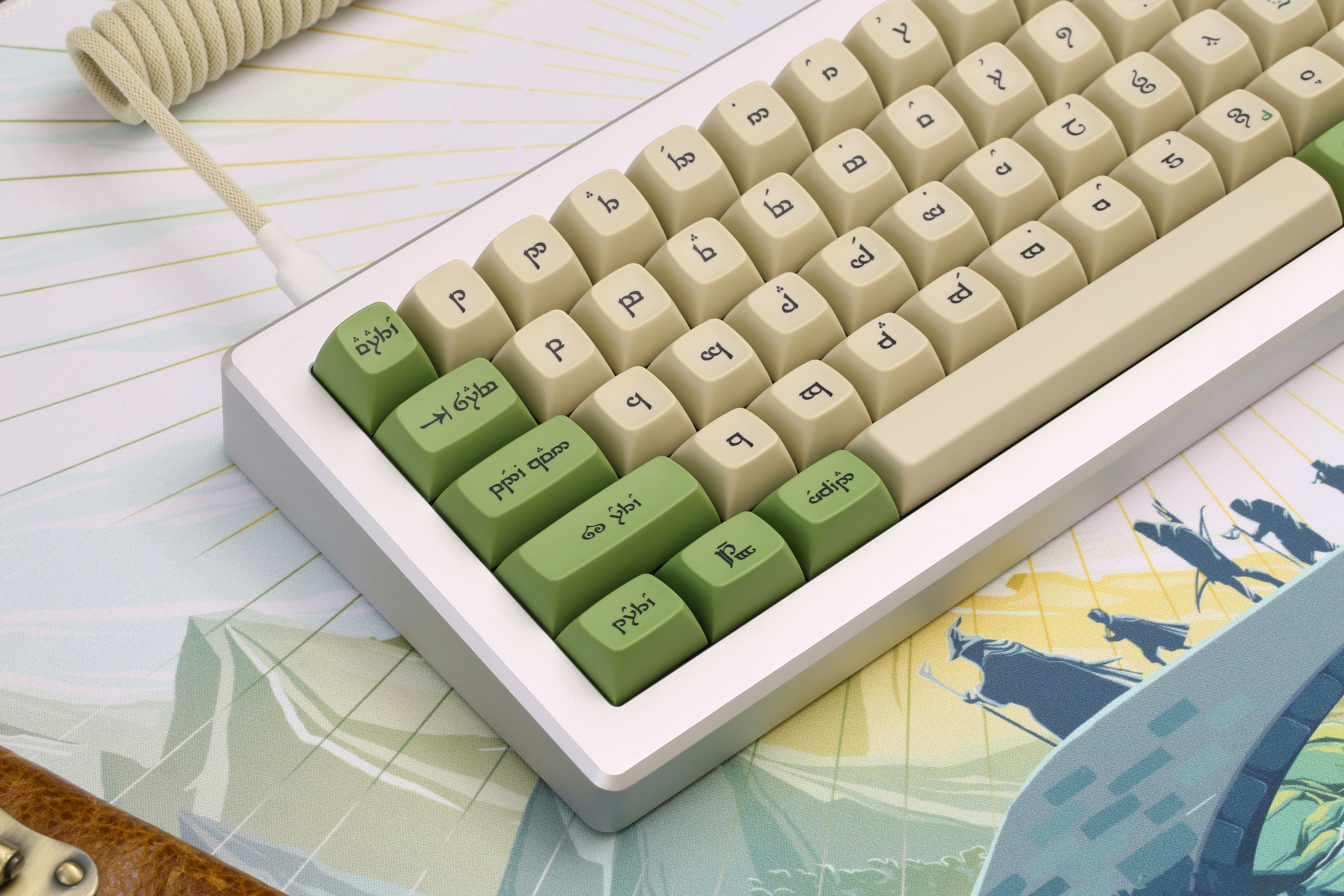 Drop + The Lord of the Rings™ MT3 Elven Keycap Set