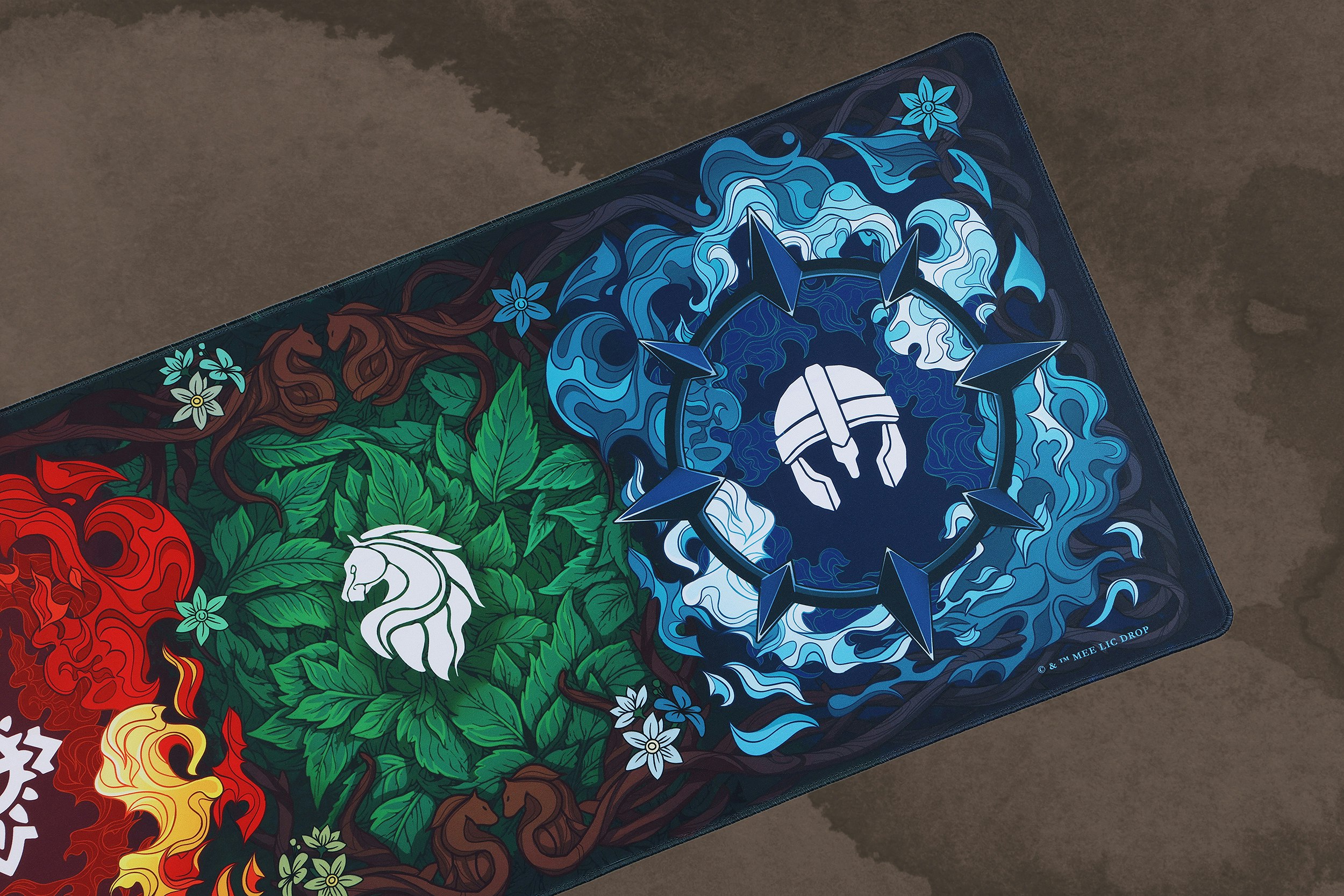 Drop + The Lord of the Rings™ Riddermark Desk Mat