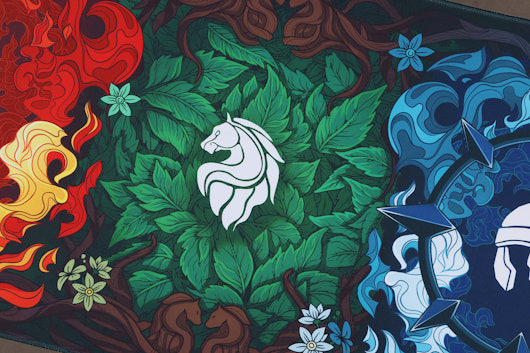 Drop + The Lord of the Rings™ Riddermark Desk Mat