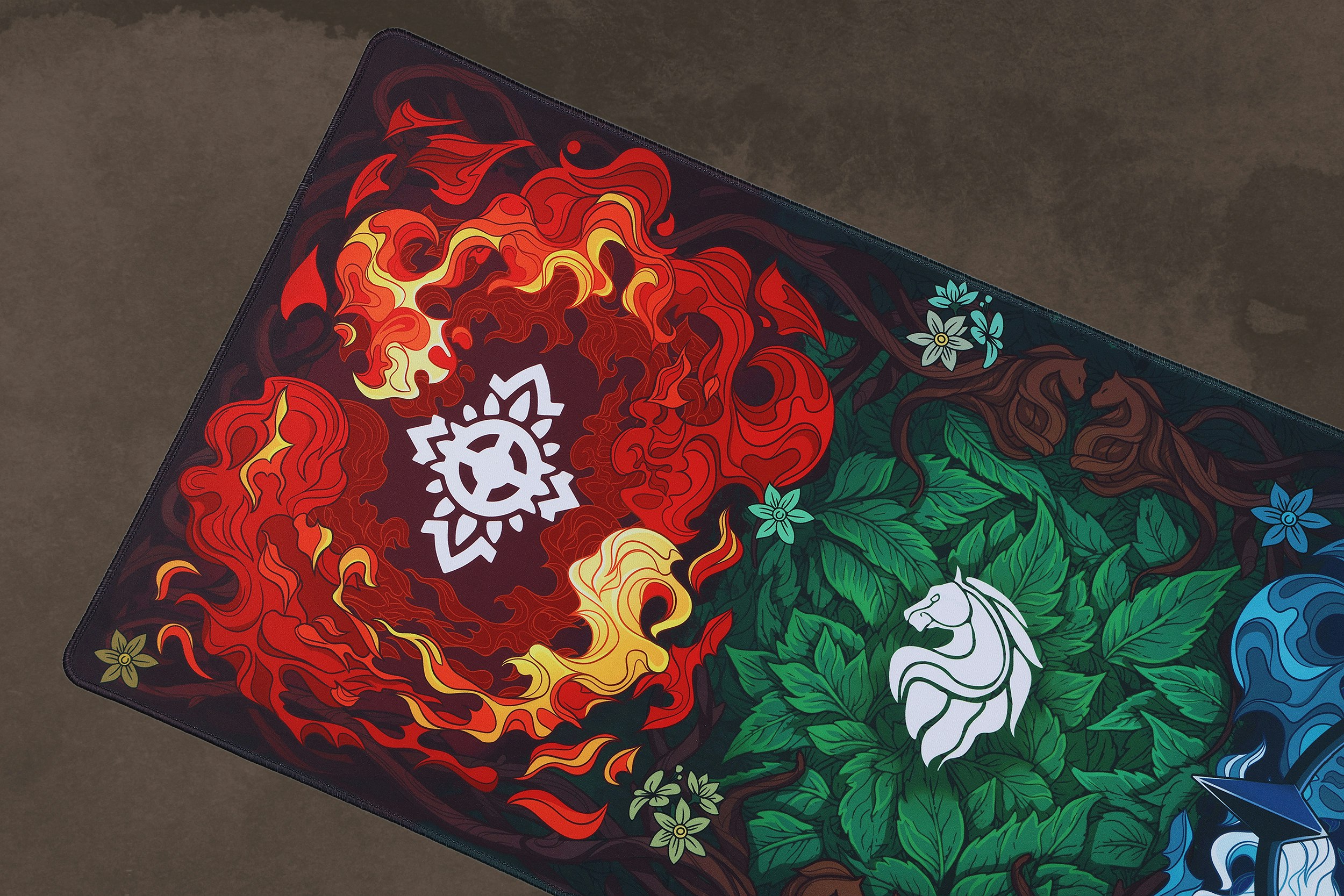 Drop + The Lord of the Rings™ Riddermark Desk Mat