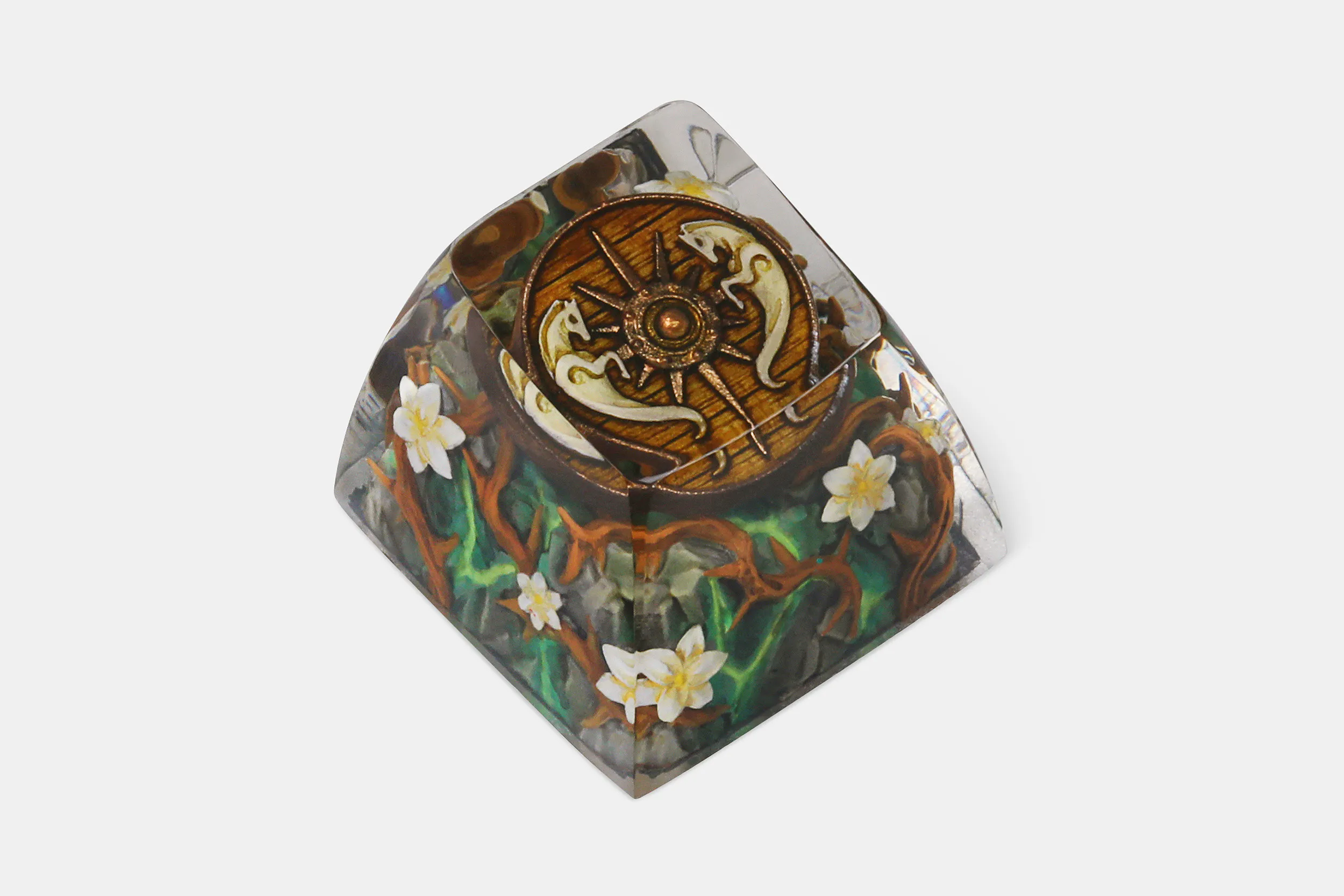 Drop + The Lord of the Rings Rohan: Simbelmynë Artisan Keycap - Barrow Shield